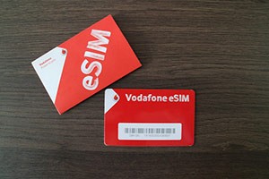 Vodafone eSIM; Bild: Vodafone